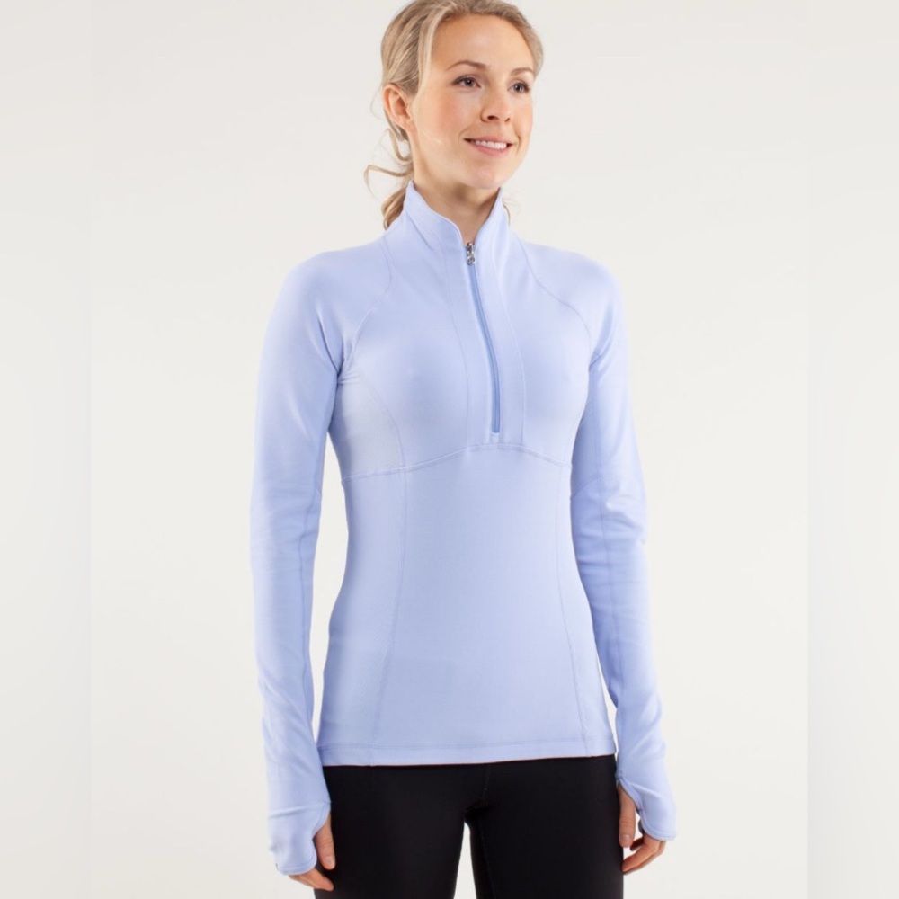 Lululemon Run Switch Back 1/2 Zip
Lavender Dusk / Heathered Lavender Dusk Size 4